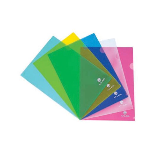 AS-F3142(A4) L- shape Coloured Folders